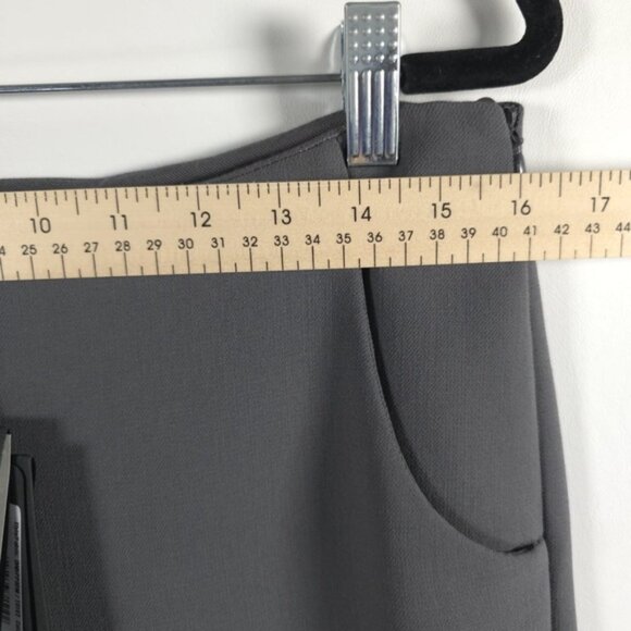 NWT GIORGIO ARMANI‎ MADE IN ITALY 🇮🇹 VIRGIN WOOL Trousers Pockets Zip Hem 44 - Picture 6 of 15